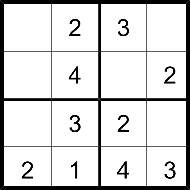 sudoku du jour à imprimer